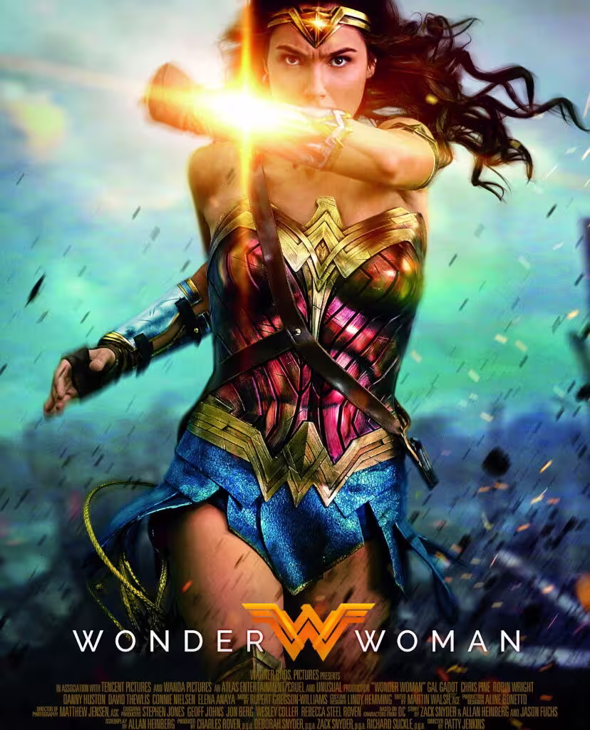 Wonder Woman poster — Previs, Postvis